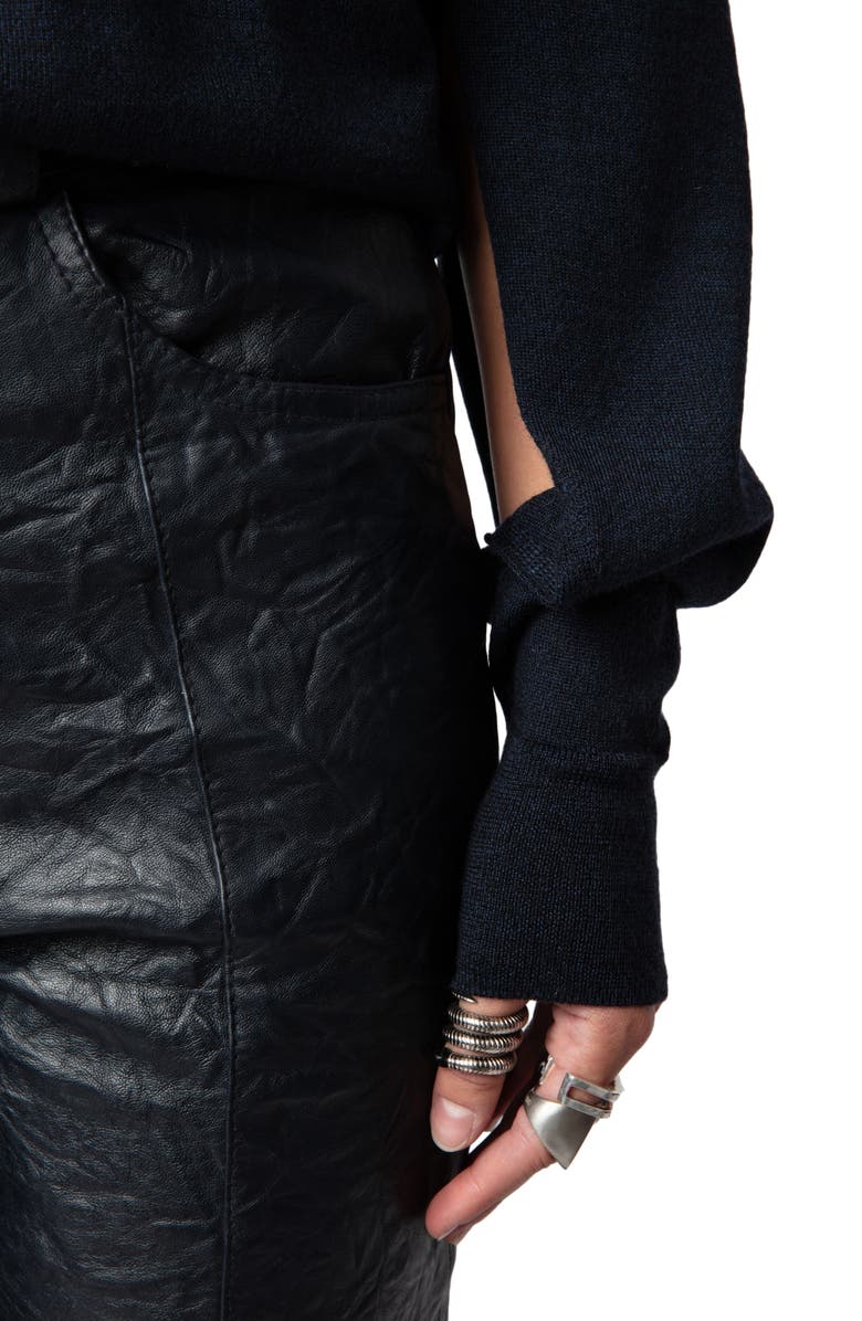 Zadig & Voltaire Emmy Merino Wool Sweater, Alternate, color, 