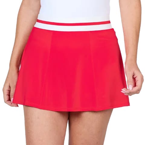 UV Colors High-Waist 14 Inch Womens Tennis Skirt