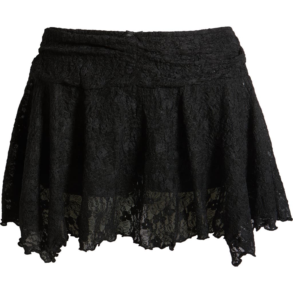Bp. Lace Miniskort In Black