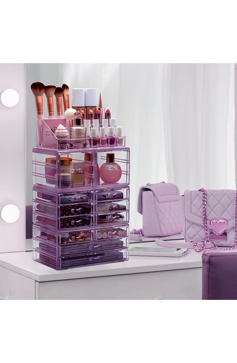 SORBUS Makeup and Jewelry Storage Case, Alternate, color, 