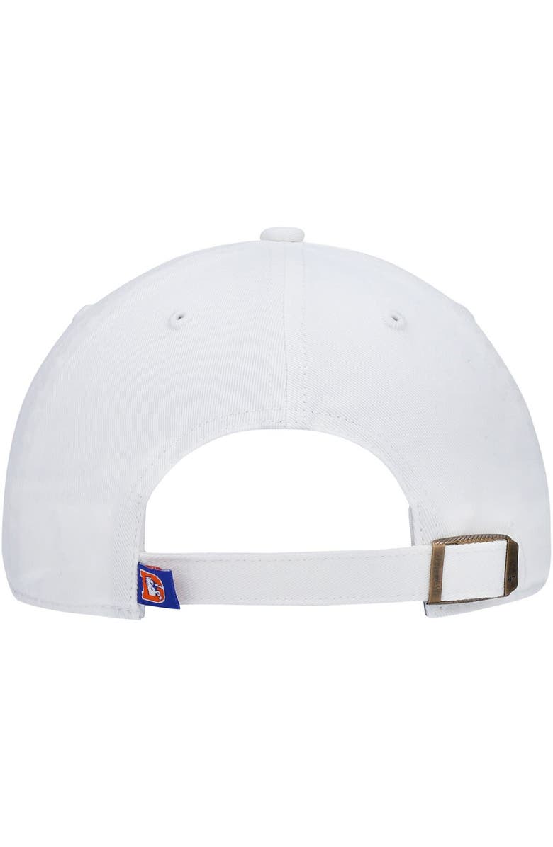 '47 Men's '47 White Denver Broncos Clean Up Legacy Adjustable Hat, Alternate, color, White