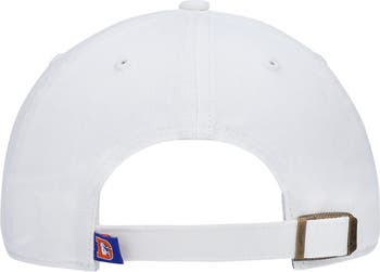 Men's '47 White Denver Broncos Clean Up Legacy Adjustable Hat