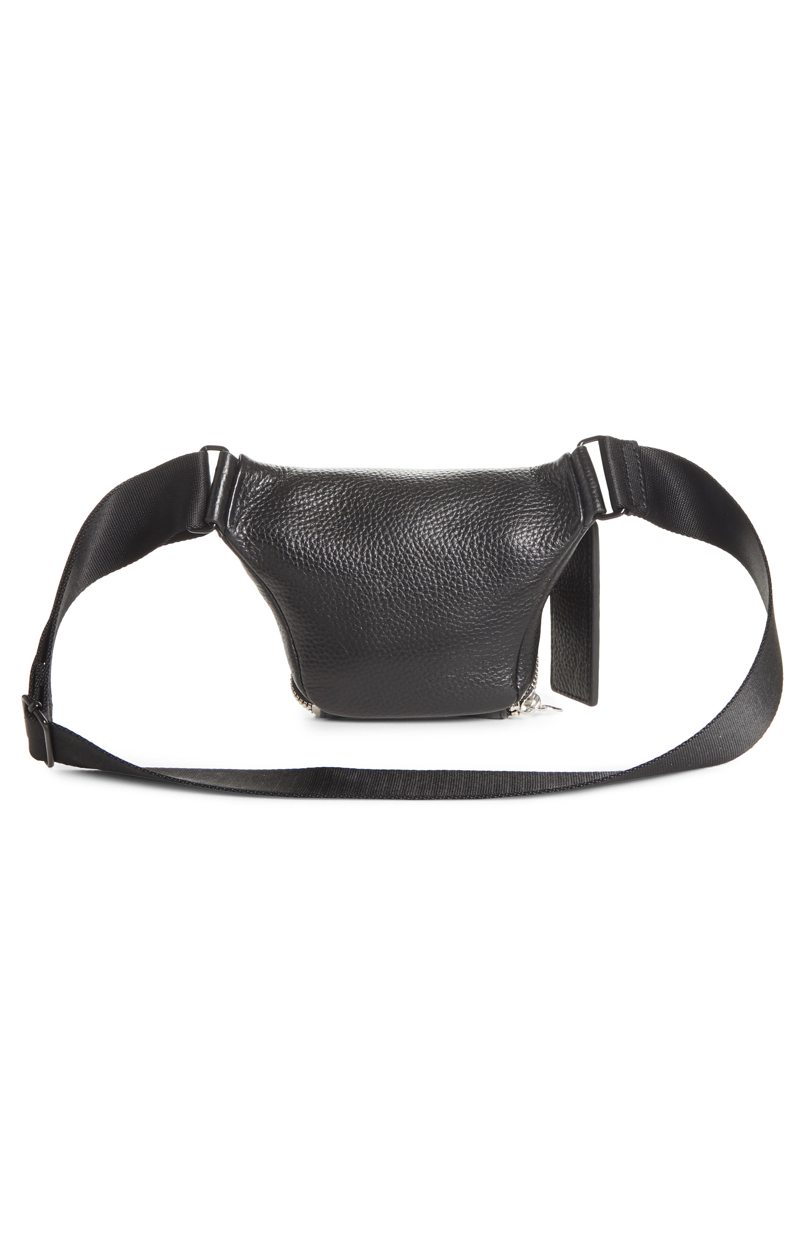 Kara Leather Bum Bag, Alternate, color, 