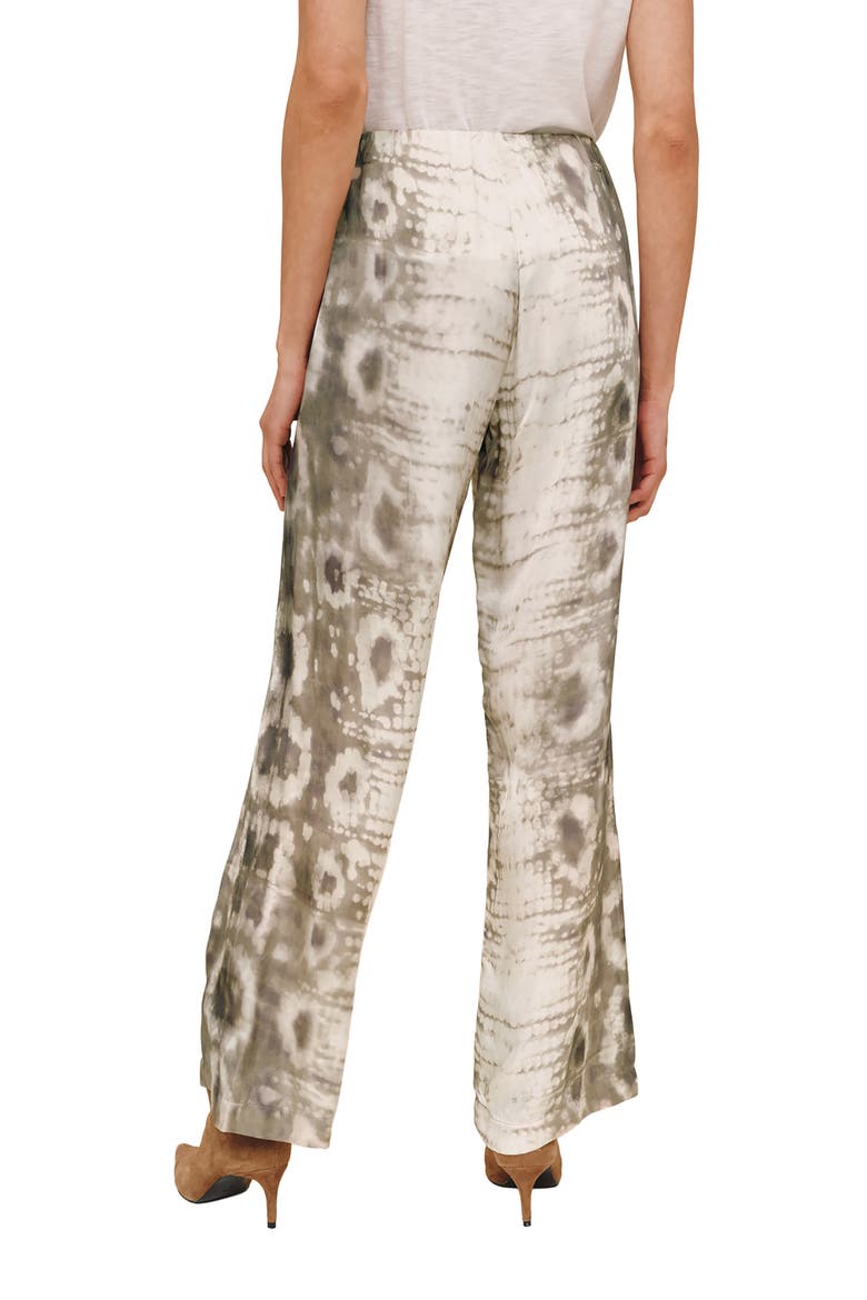 Wide Leg Snake Print Pants, Alternate, color, SAGE SNAKE PRINT