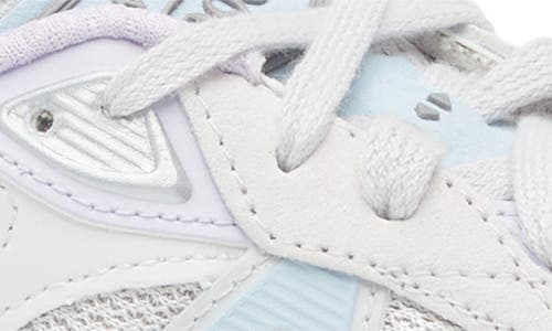New Balance Kids' 990v6 Sneaker In Grey Matter/bright Lavender