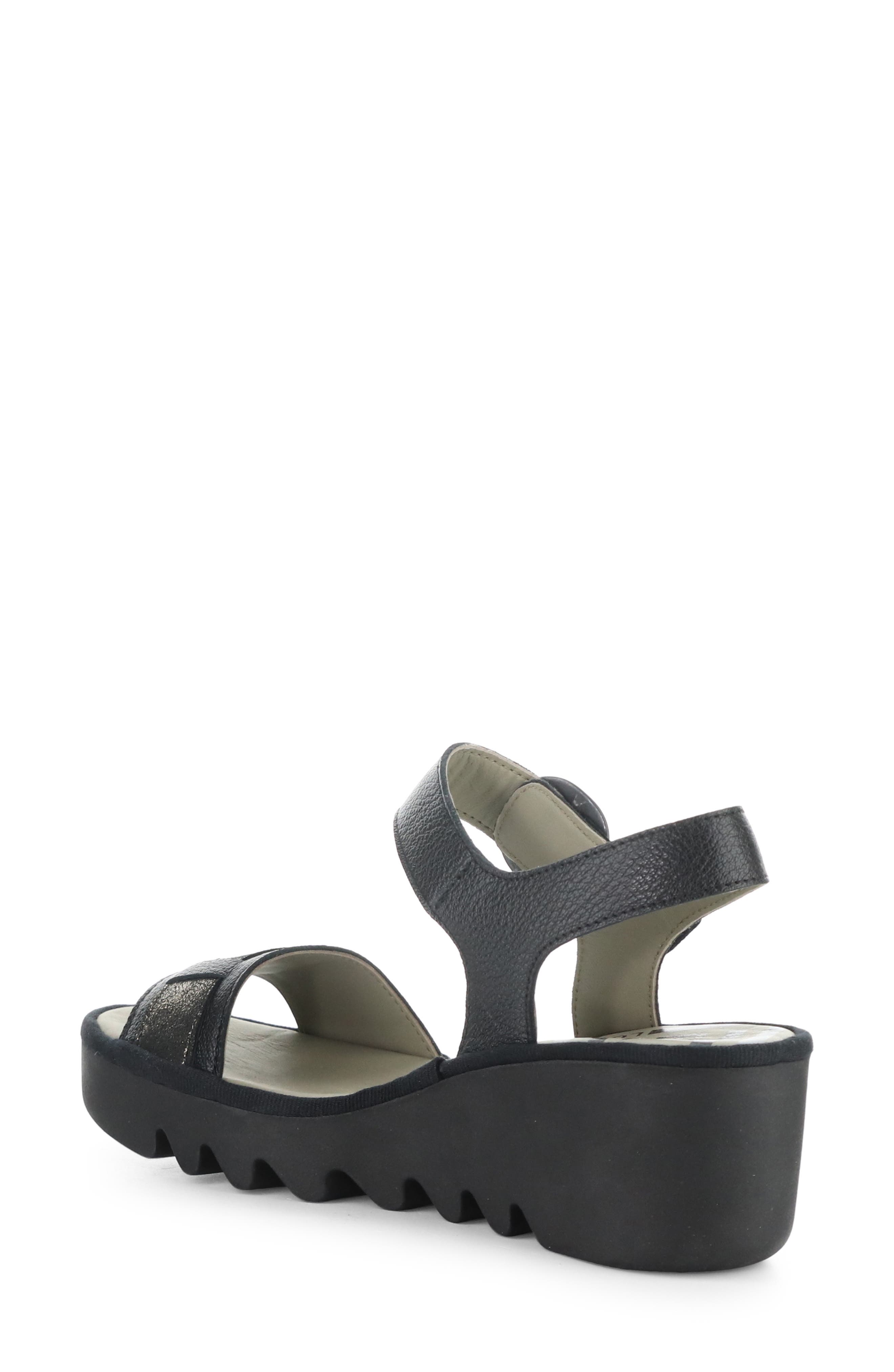 Fly London Beik Ankle Strap Platform Wedge Sandal, Alternate, color, 