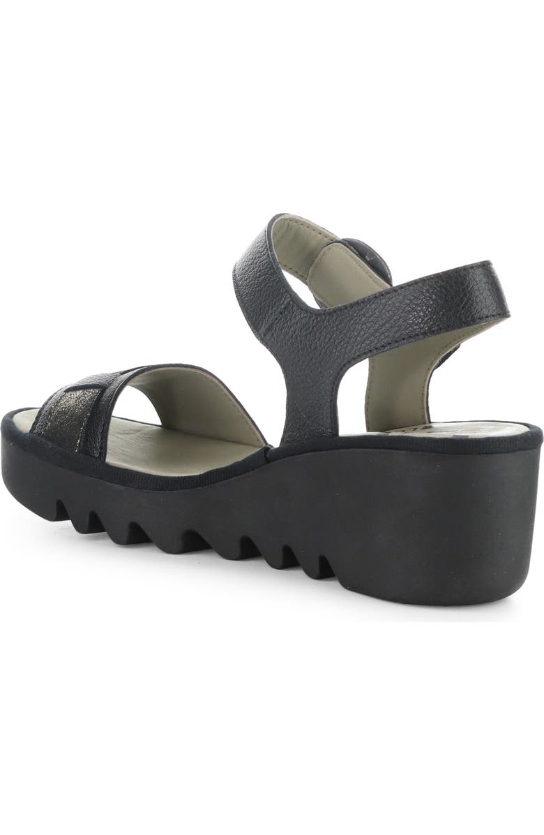 Fly London Beik Ankle Strap Platform Wedge Sandal, Alternate, color,