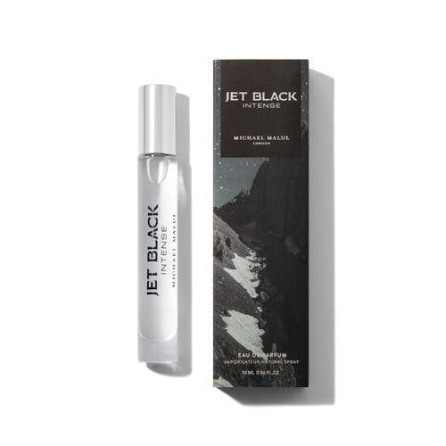 Michael Malul Jet Black Intense Travel Size In Transparent