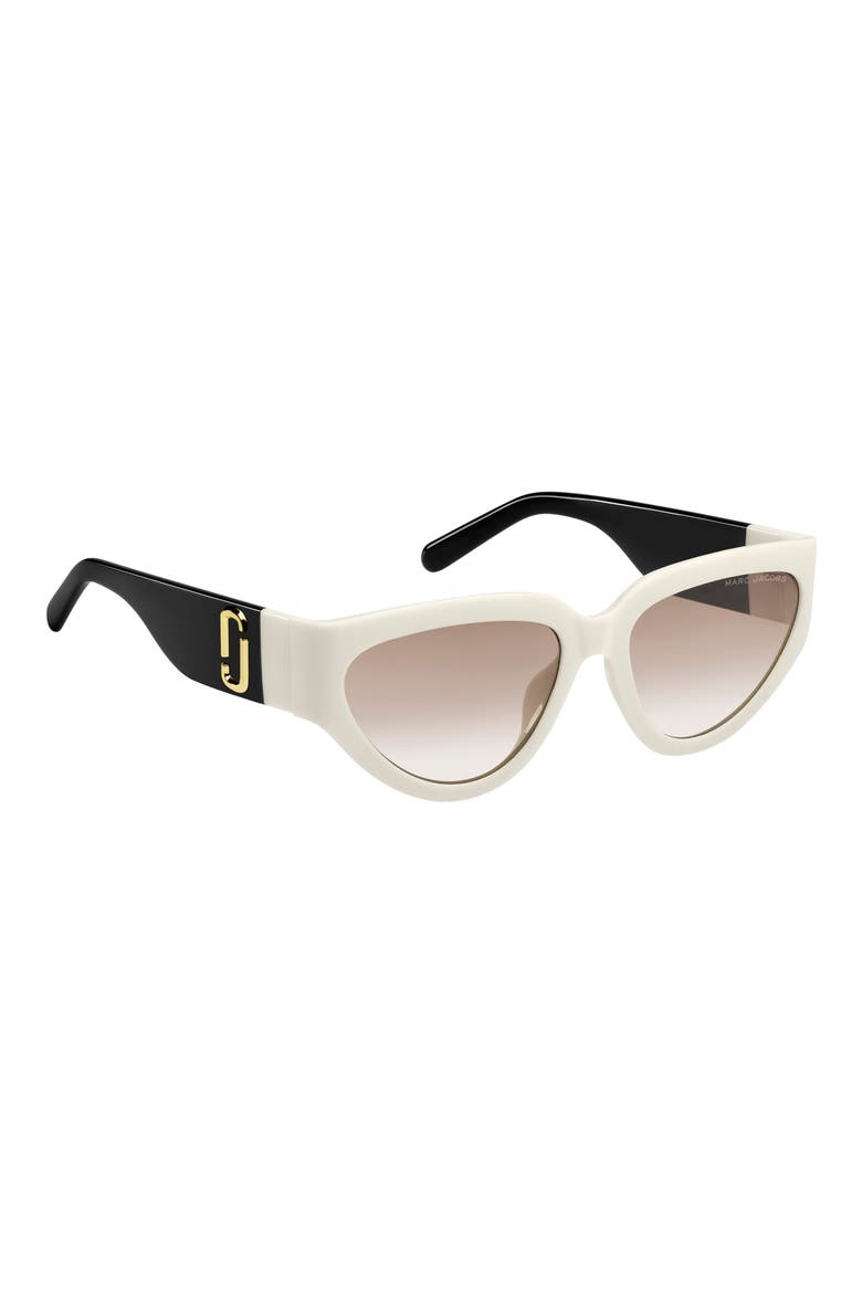 57mm Cat Eye Sunglasses, Alternate, color, 0CCP-HA