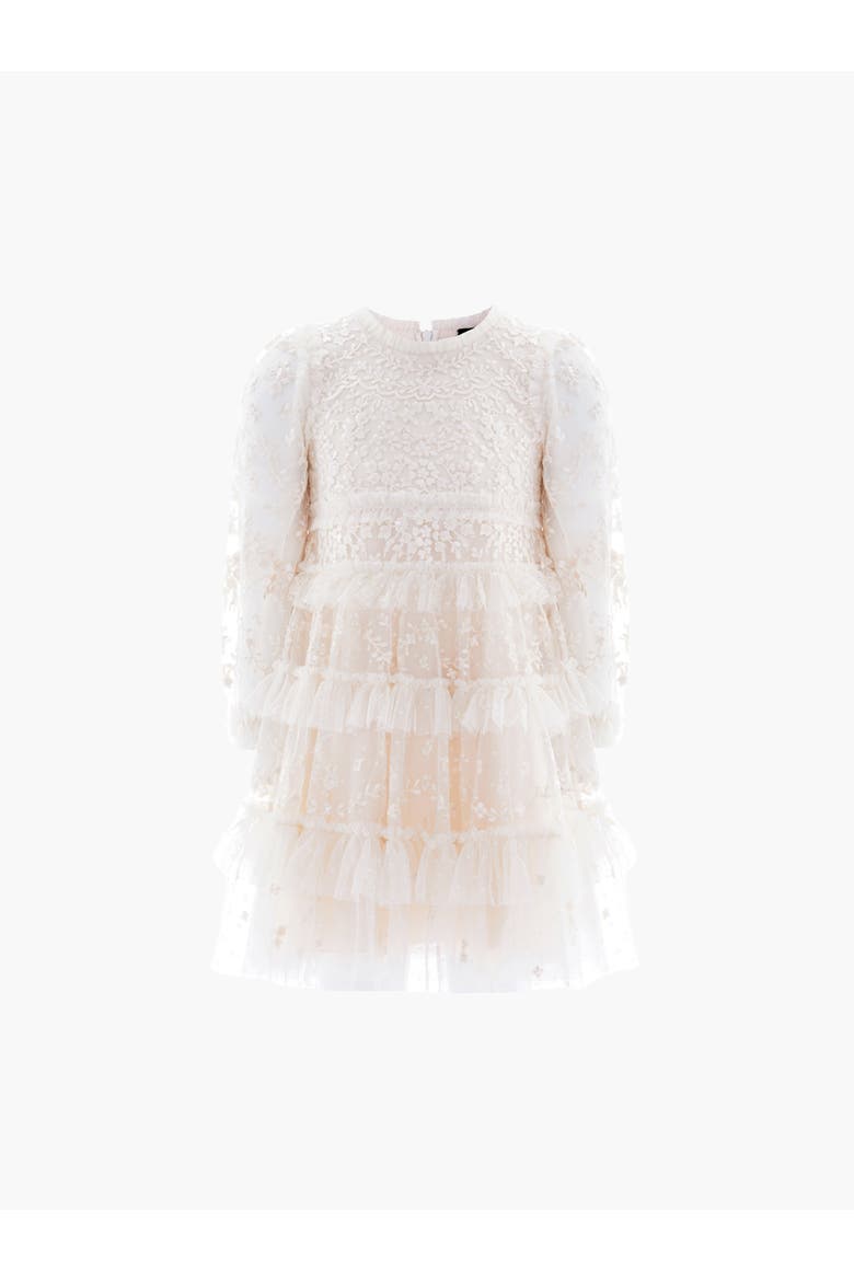 Blossom Lace Kids DressToddler, Little Kid, Big Kid, Alternate, color, Cream