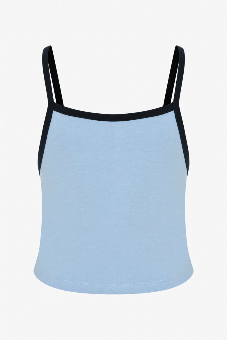 Nami Dolphin Graphic Crop Tank Top, Alternate, color, Light Blue