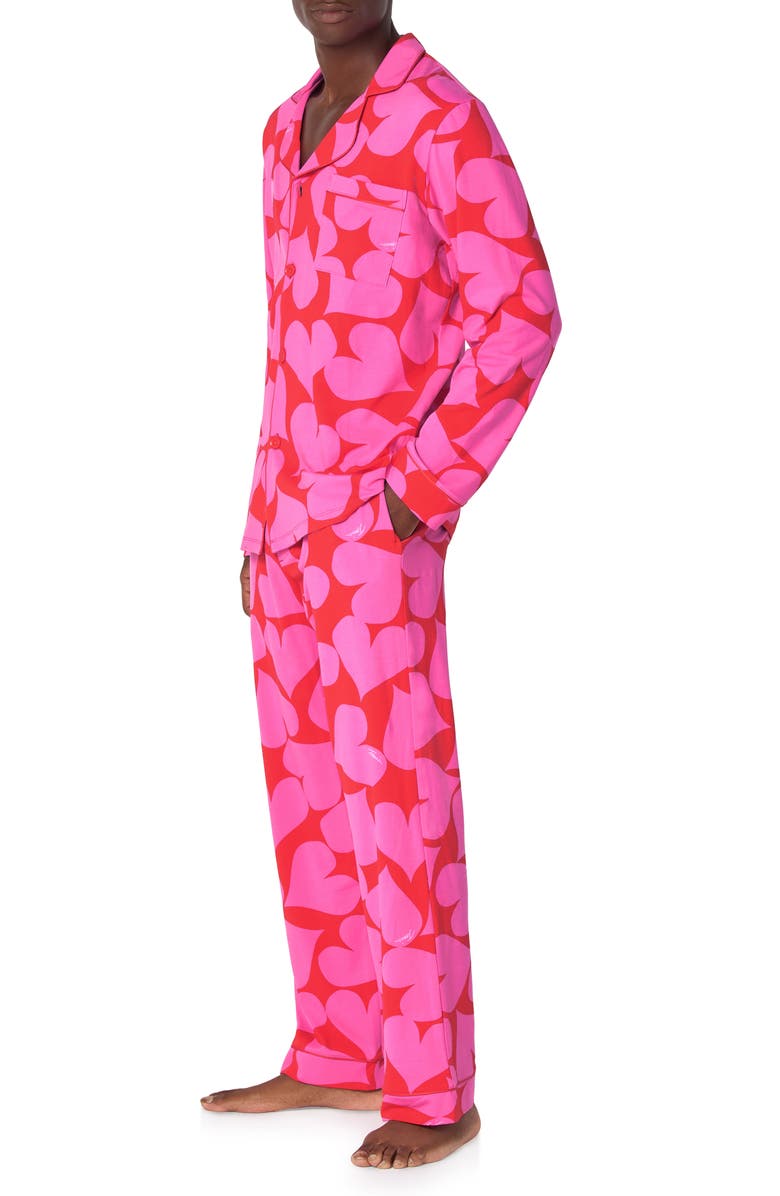 BedHead Pajamas Organic Cotton Blend Jersey Pajamas, Alternate, color, 