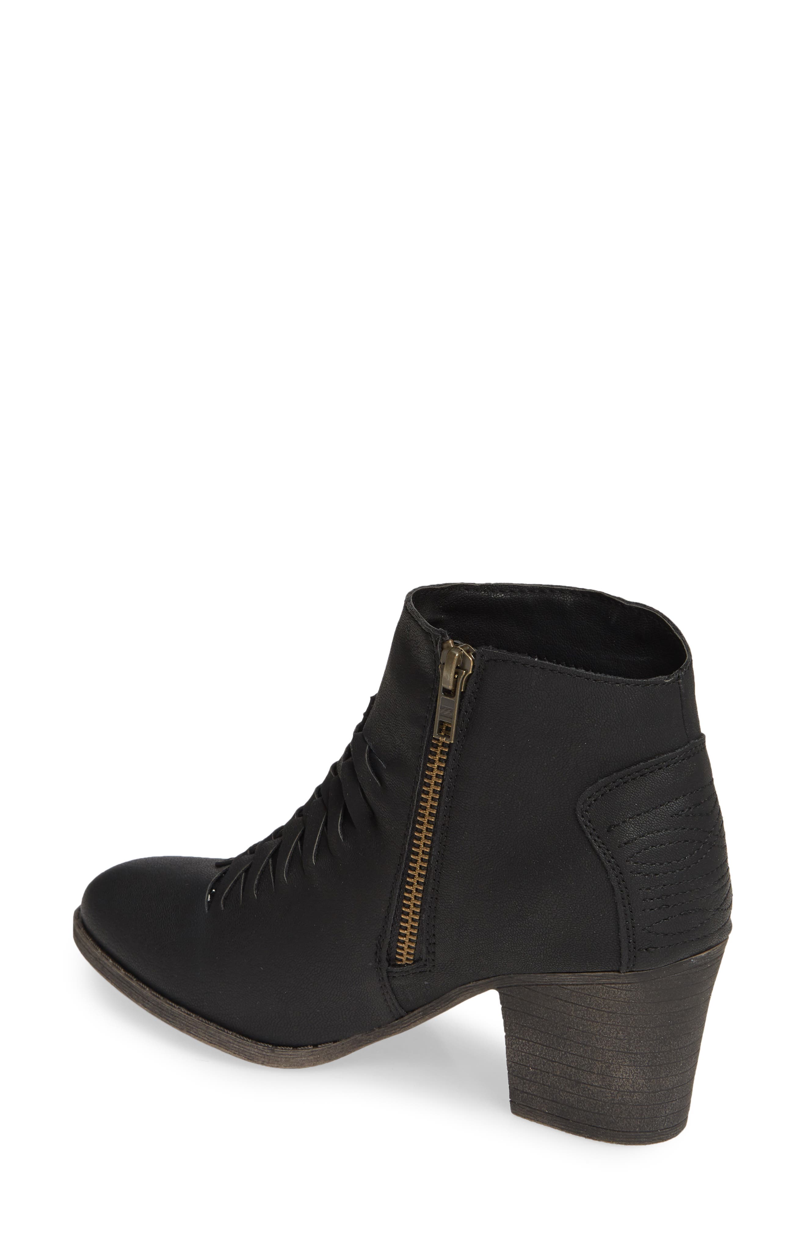 Sea You There Bootie, Alternate, color, BLACK