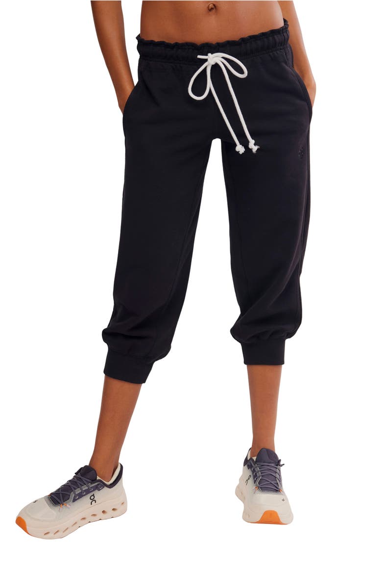 FP Movement Flutter Crop Joggers, Main, color, BLACK