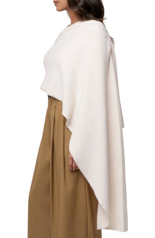 Jluxlabel Capsule One-shoulder Crop Sweater In Brown