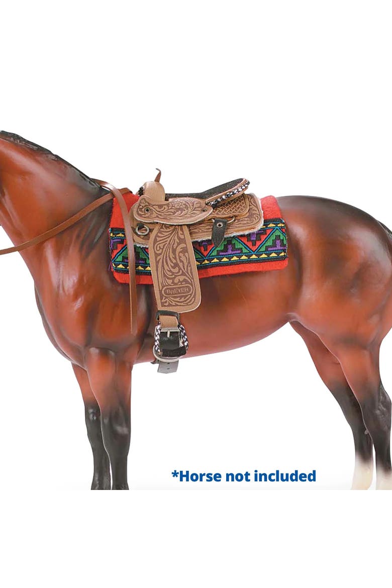 Horses Traditional Series Accessory, Western Show Bridle, Alternate, color, Multicolored
