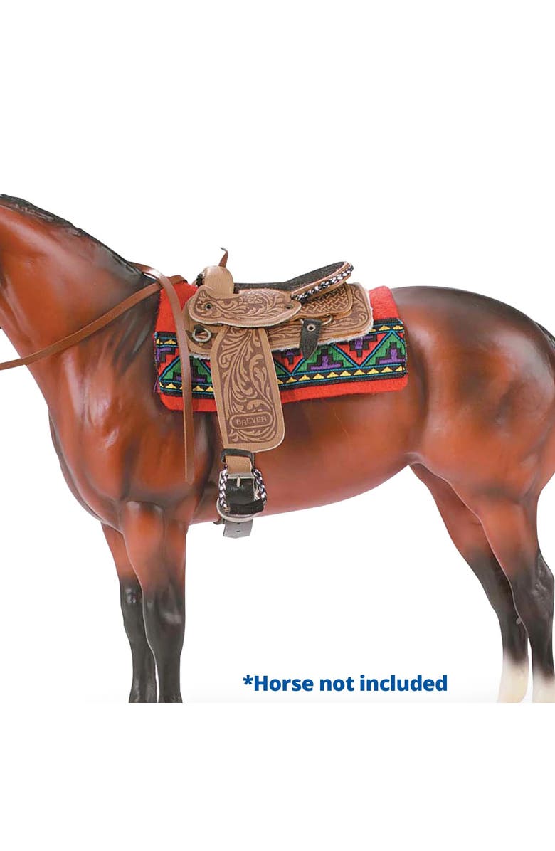 Breyer Horses Traditional Series Accessory, Western Show Bridle, Alternate, color, Multicolored