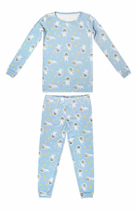 Copper Pearl Kids' Neil Fitted Long Sleeve Two-Piece Pajamas