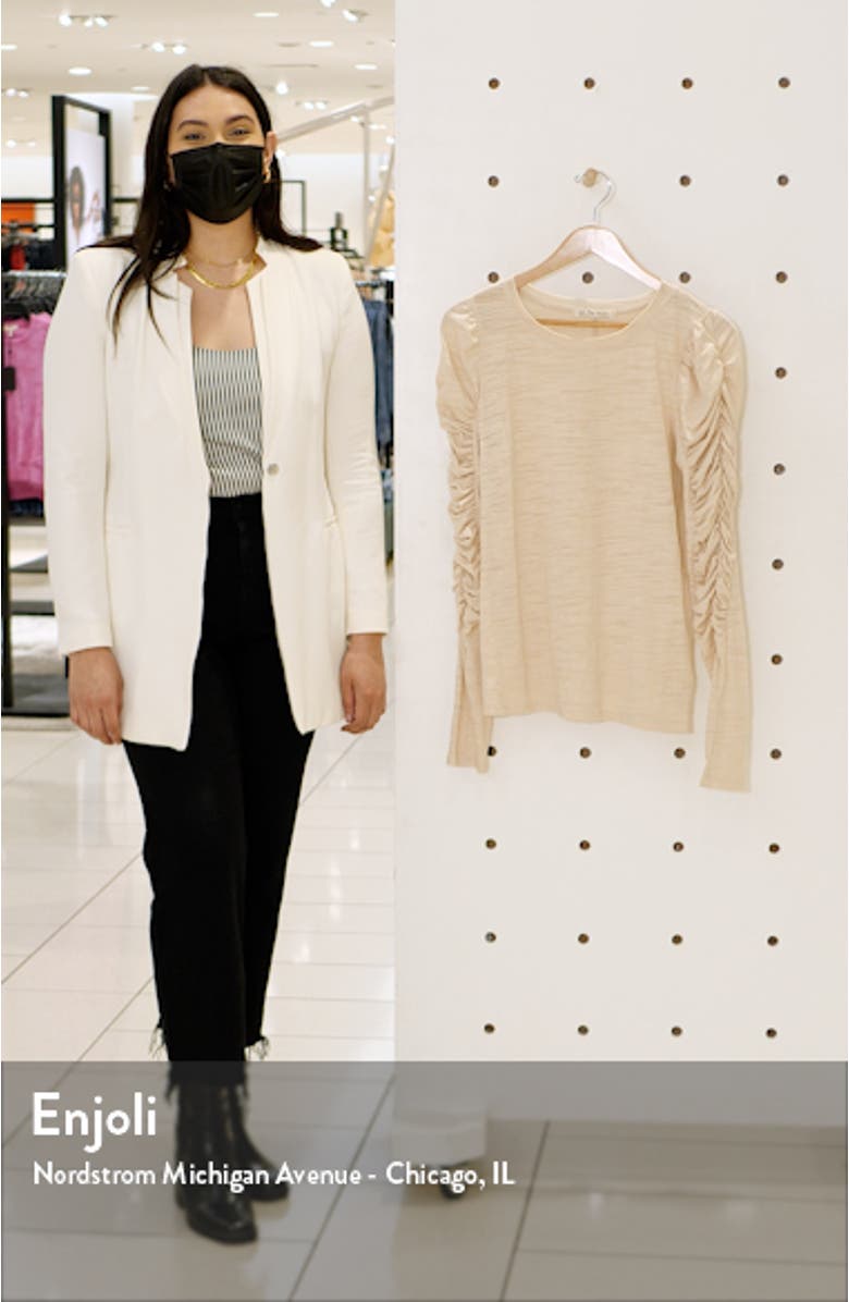 Natasha Ruffle Sleeve Top, sales video thumbnail