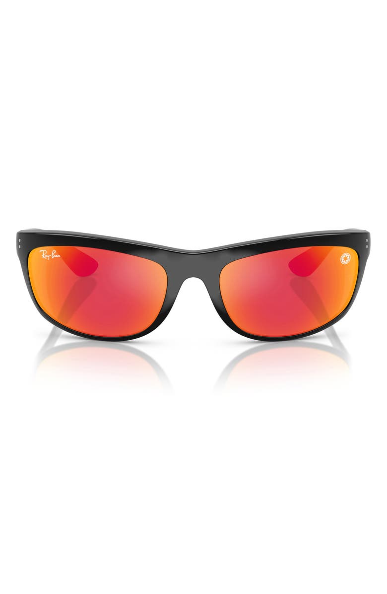 Ray-Ban Stars Wars<sup>™</sup> Darth Vader 62mm Oversize Balorama Sunglasses, Main, color, 