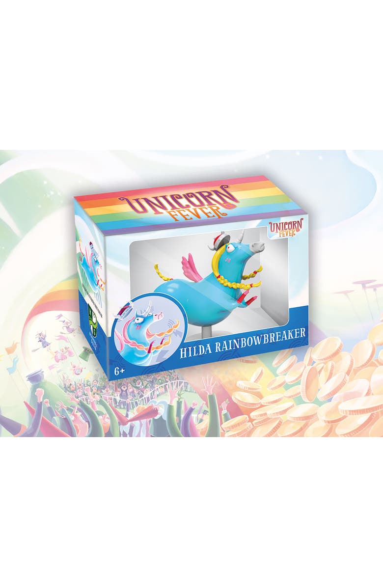 Horrible Guild Unicorn Fever Hilda Rainbowbreakers Painted Unicorn Miniature, Ages 6+, Alternate, color, Multicolored
