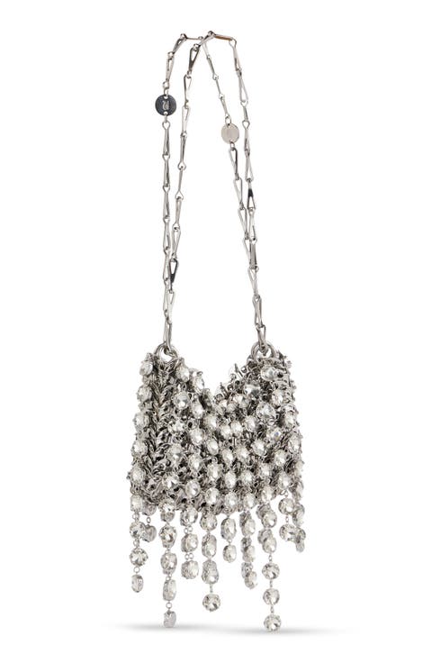 Small 1969 Crystal Embellished Shoulder Bag