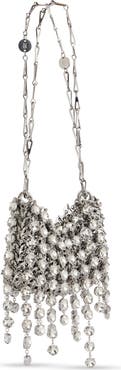 Rabanne Small 1969 Crystal Embellished Shoulder Bag