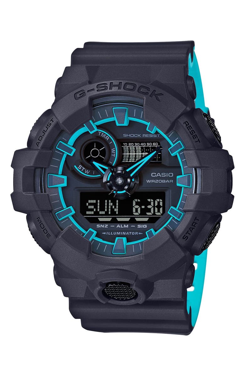 G-SHOCK Baby-G Military Ana-Digi Watch, 53mm, Main, color,