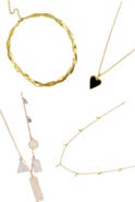 Adornia 4-Piece Necklace Set