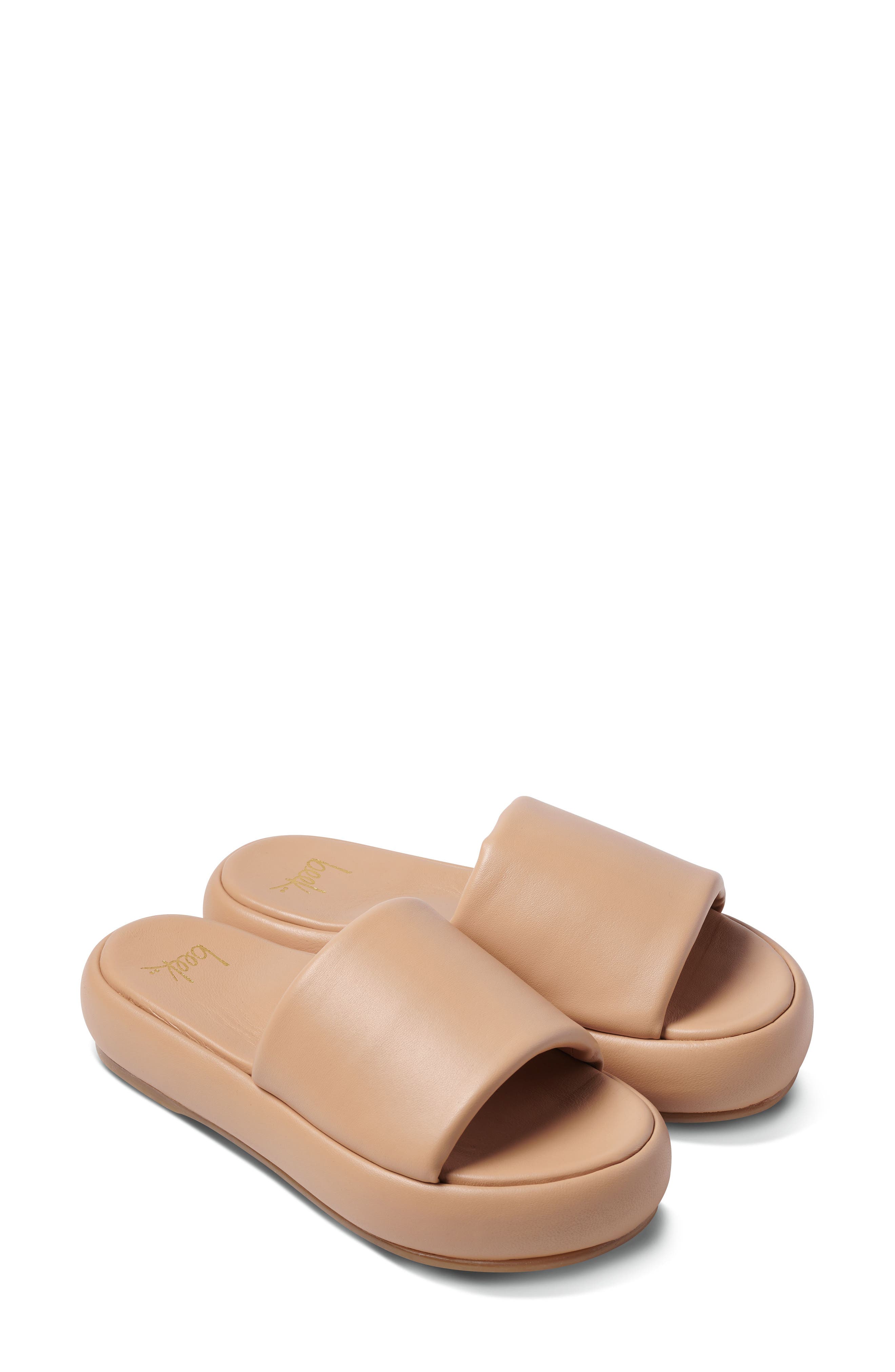 Beek Trumpeter Platform Slide Sandal, Main, color, 