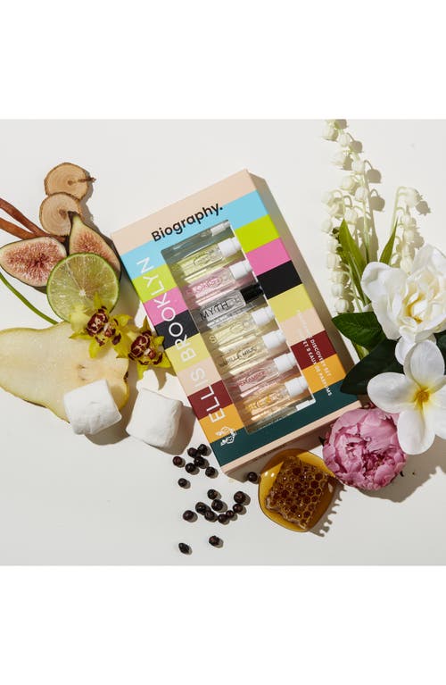 Ellis Brooklyn Biography Fragrance Discovery Set In No Color