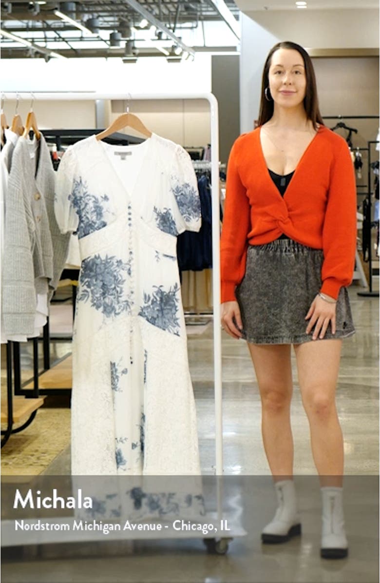 Dinah Dekorah Floral Maxi Dress, sales video thumbnail