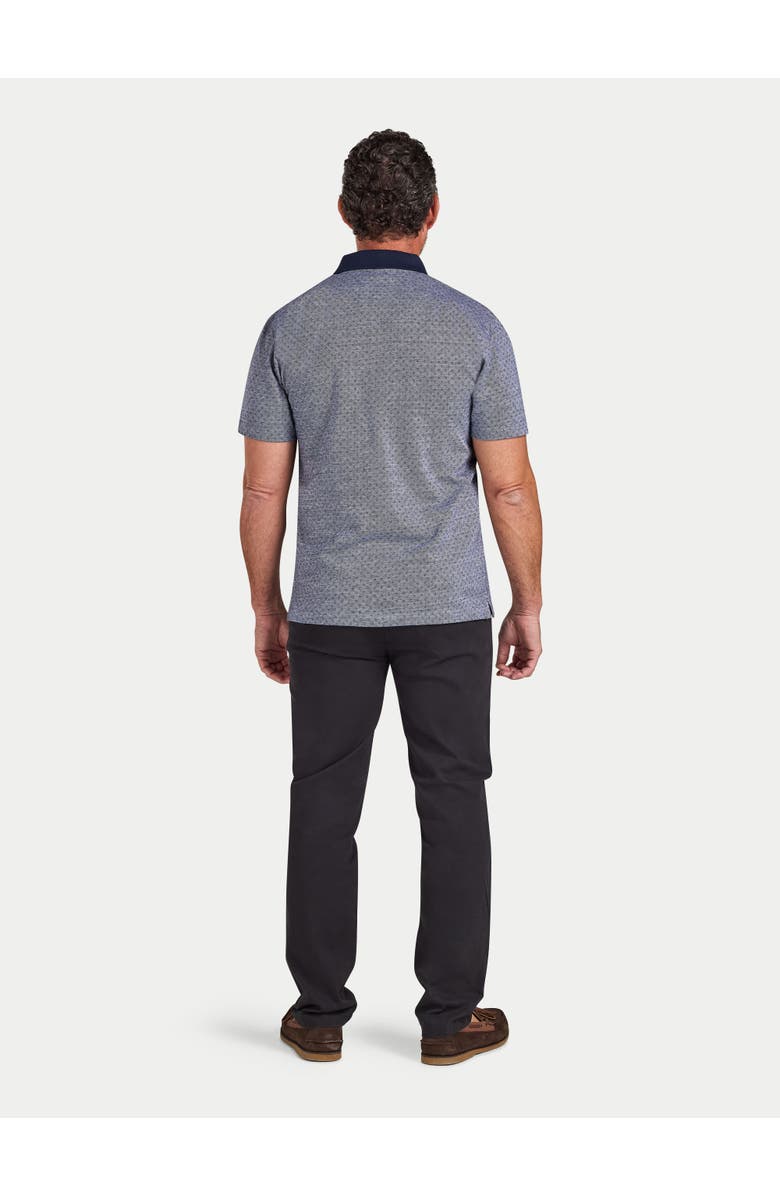 Raging Bull Short Sleeve Dobby Jersey Polo Shirt, Alternate, color, Navy