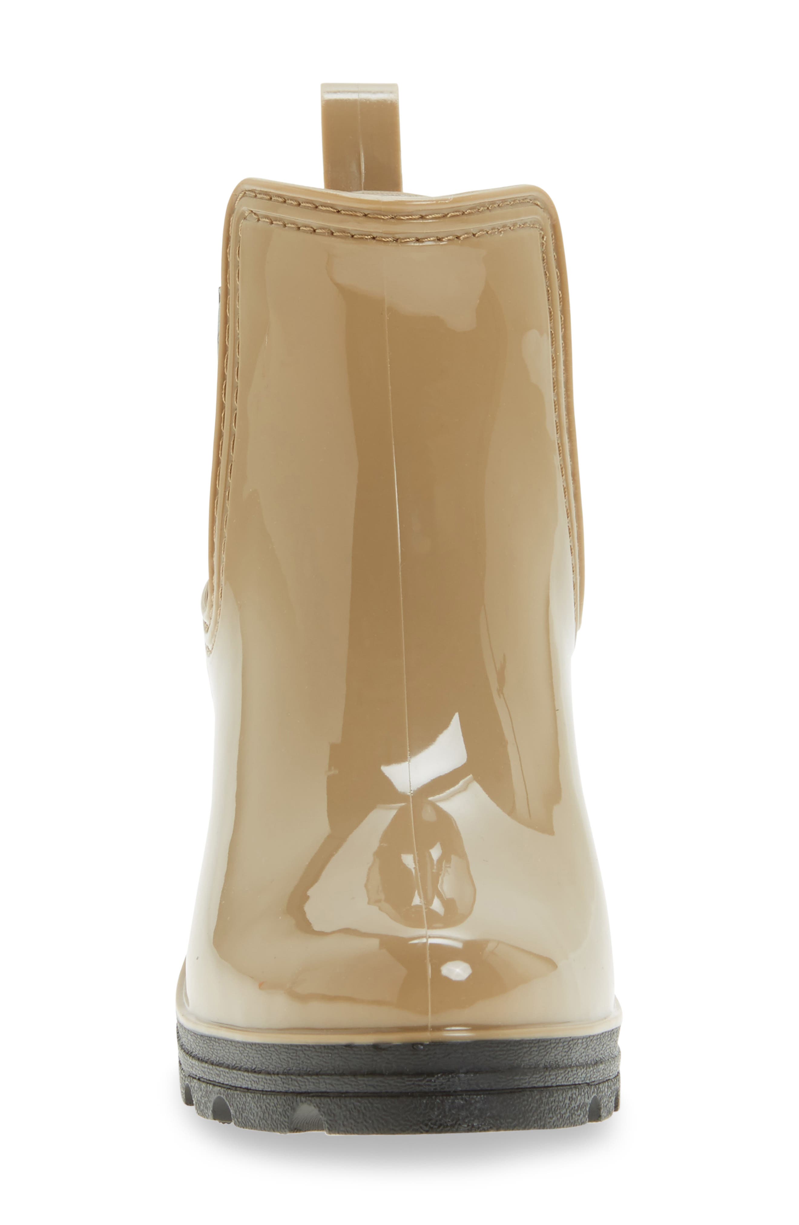 'Prague' Waterproof Chelsea Rain Boot, Alternate, color, KHAKI