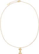 Petit Moments Bubble Initial Necklace