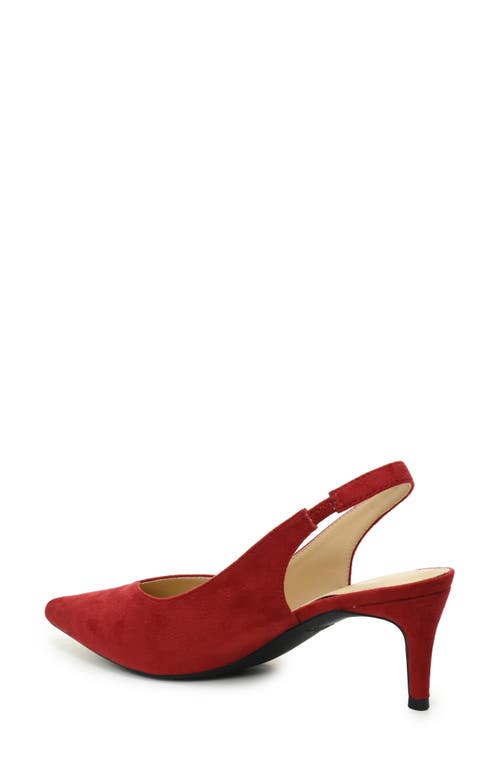 NICOLE MILLER NICOLE MILLER V-CUT SLINGBACK PUMP