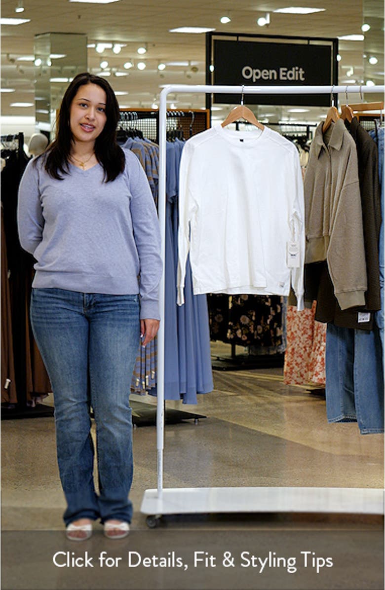 Long Sleeve Heavyweight Cotton T-Shirt, sales video thumbnail