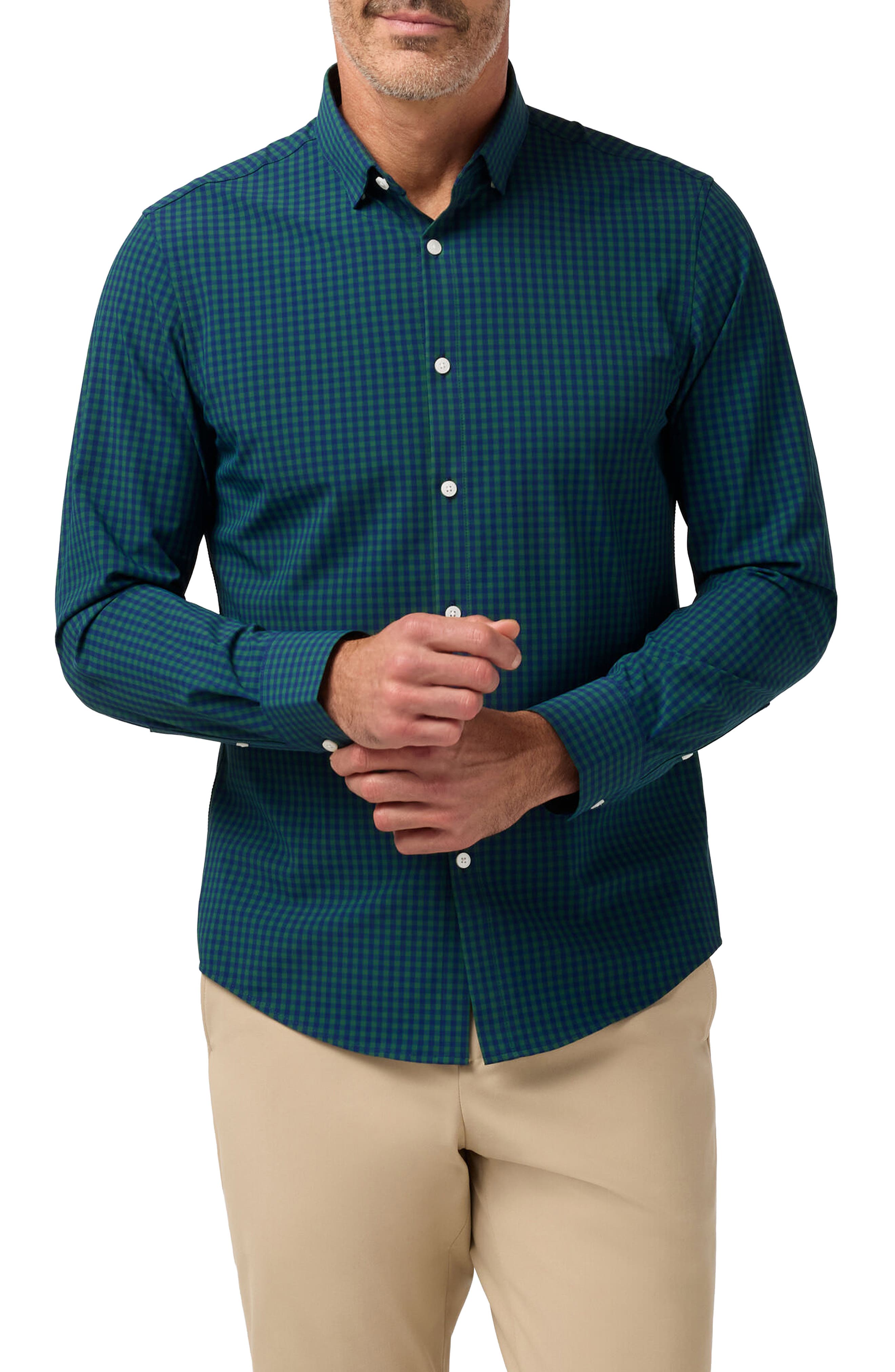 selected OLIVE CREW GINGHAM
