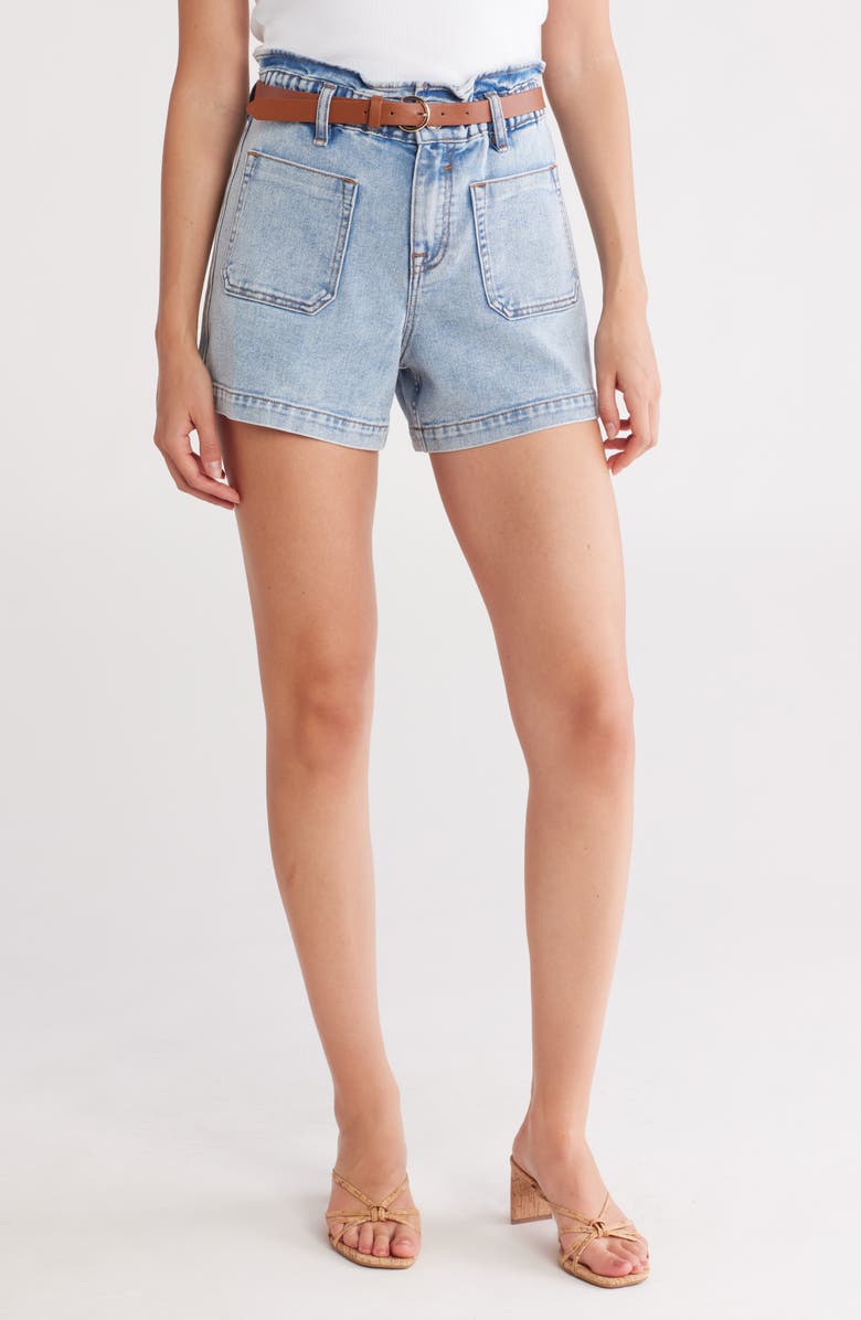 Vigoss Paperbag Waist Shorts, Main, color,