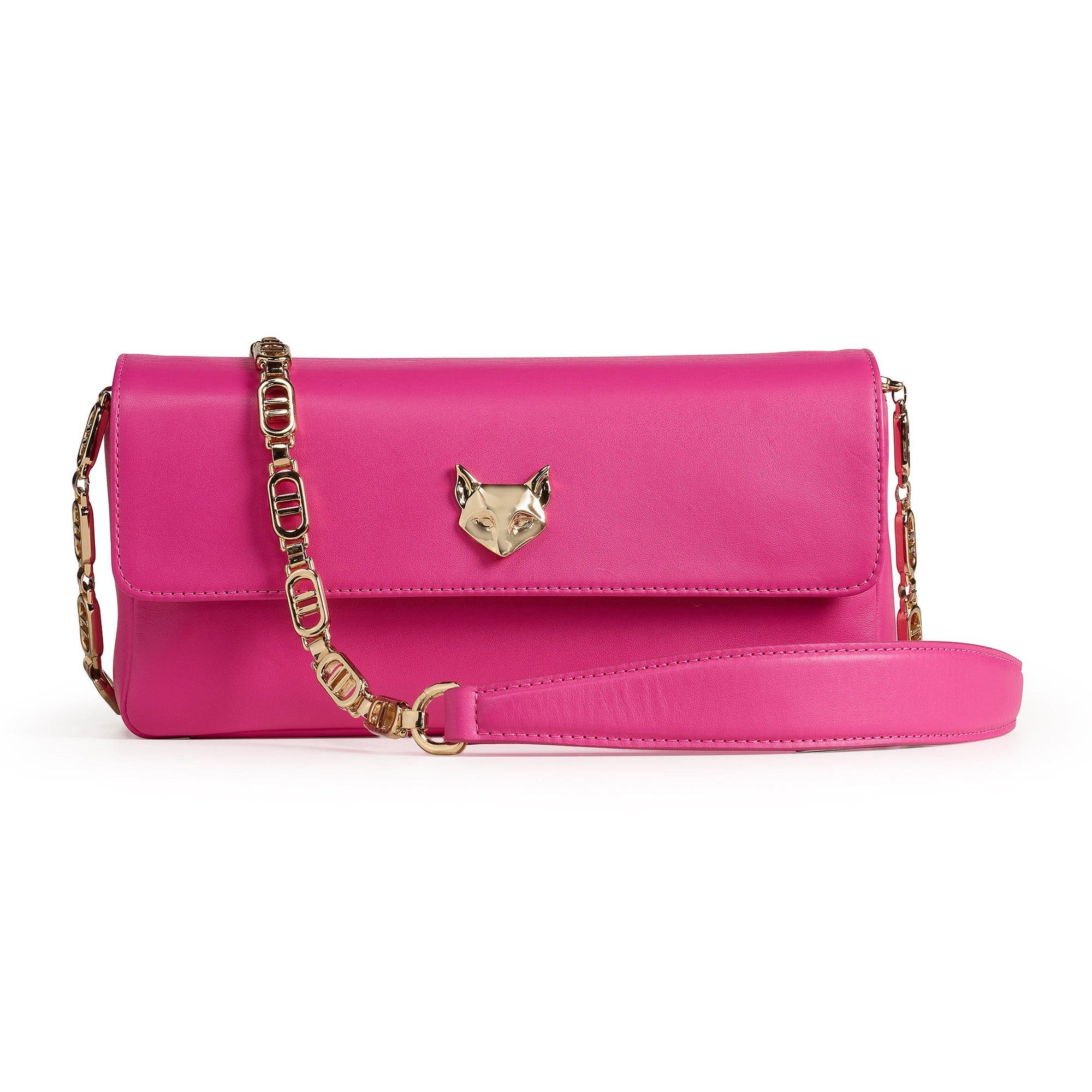 Michele Clutch Bag, Main, color, Pink