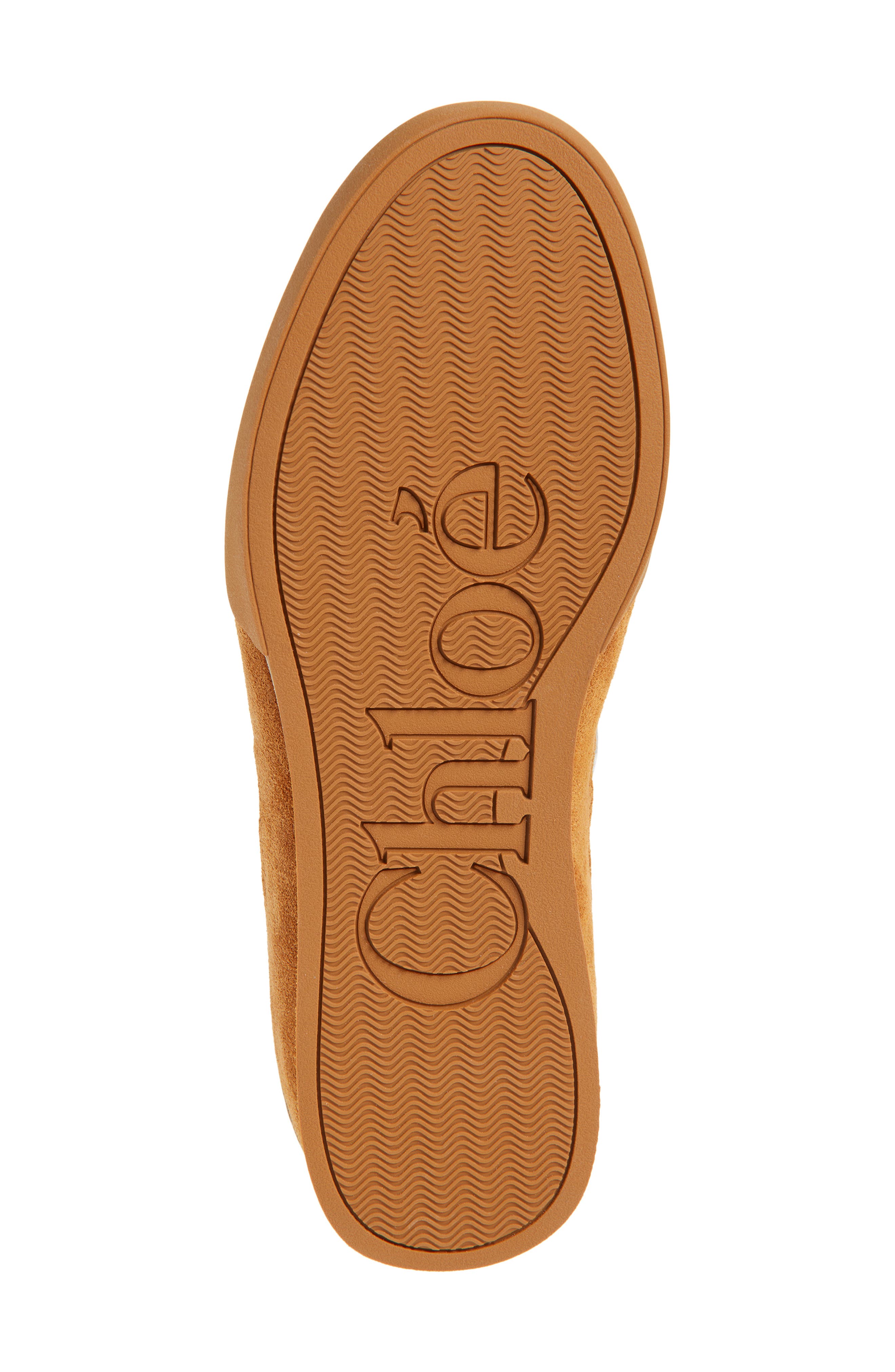 Chloé Kick Low Top Sneaker, Alternate, color, Rusted Brown