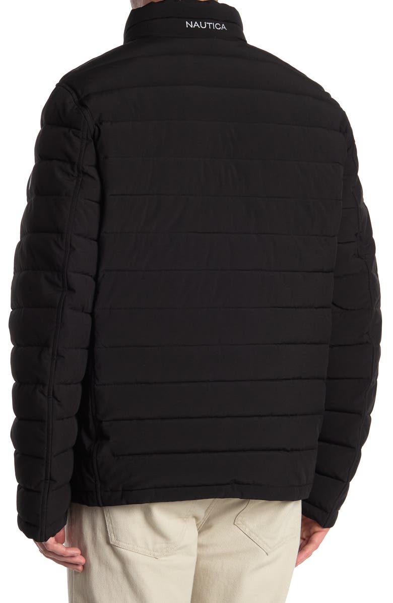 Nautica Reversible Zip Front Puffer Jacket, Alternate, color,