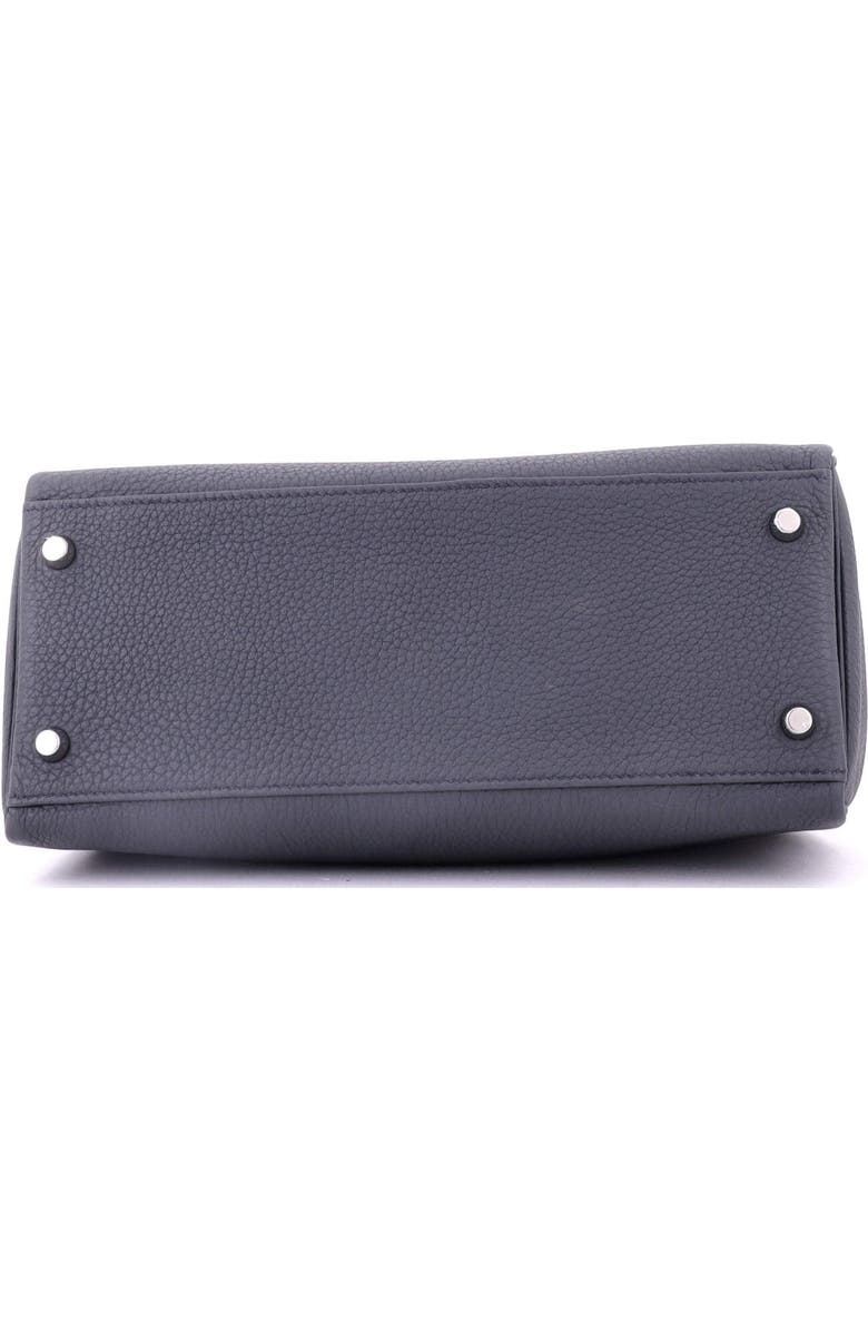 Pre-Owned Hermes Kelly Handbag Grey Togo with Palladium Hardware 28, Alternate, color,