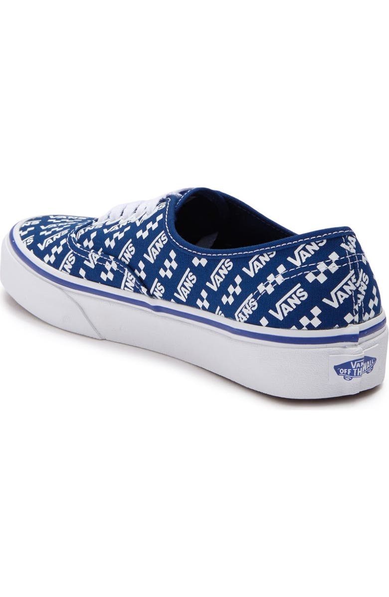 Vans Authentic Repeat Logo Skate Sneaker, Alternate, color,
