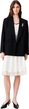 maje Double-breasted jacket