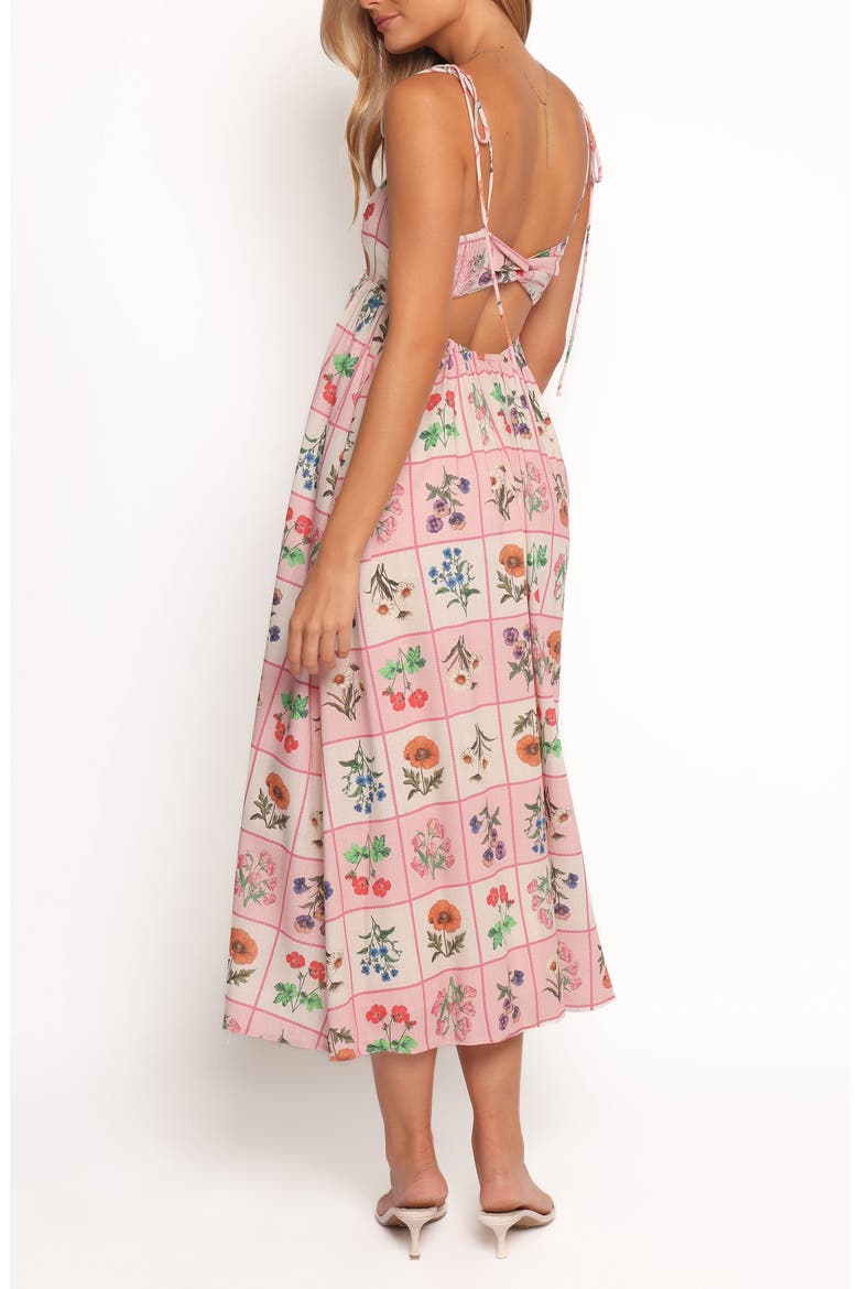 Simona Sleeveless Maxi Sundress, Alternate, color, PINK FLORAL TILE