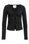 Silas Twist Detail Stretch Cotton Knit Top