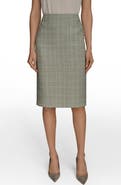 Donna Karan New York Tweed Pencil Skirt