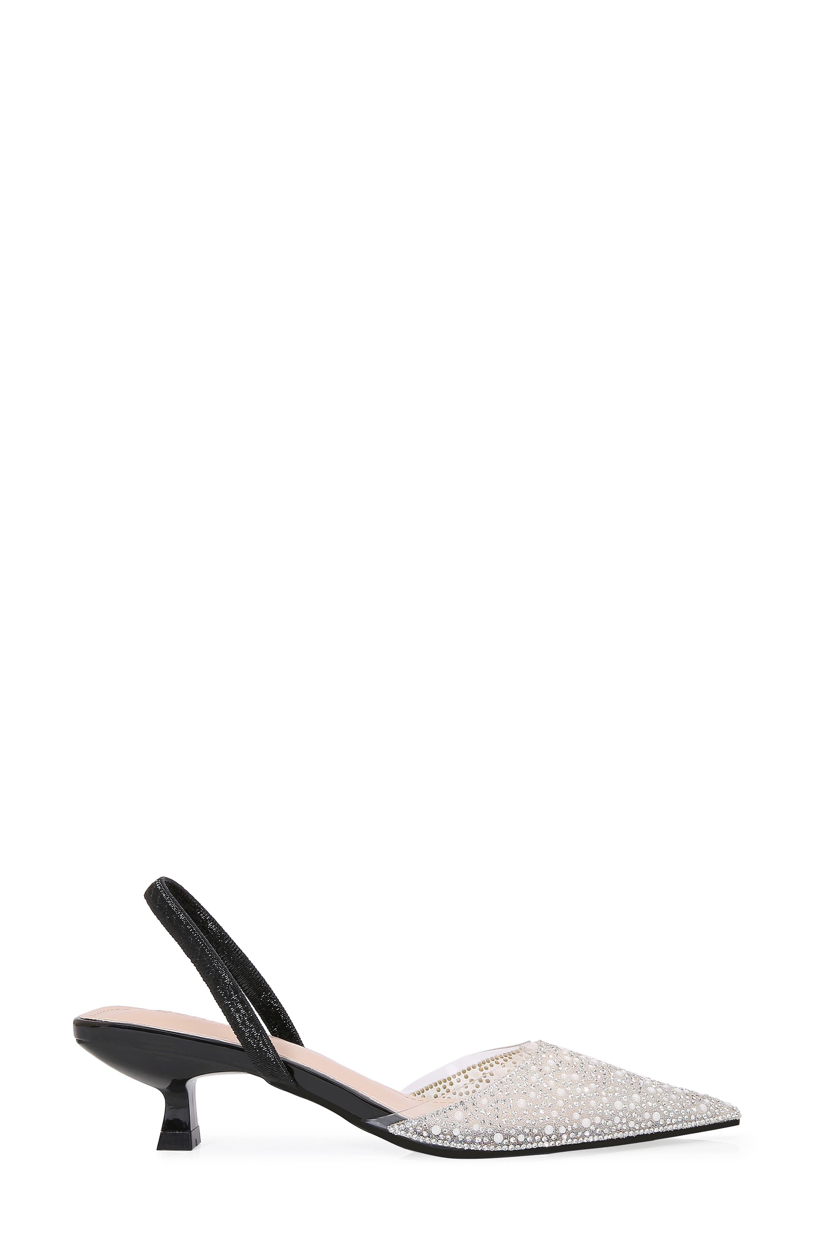 BERNESS Kitten Heel Slingback Pump, Alternate, color, 