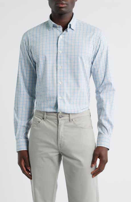 johnnie-O Ferdinand Plaid Performance Button-Up Shirt